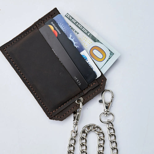 Card Holder with Chain