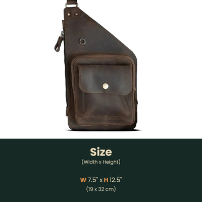 Chest Bag Size Banner