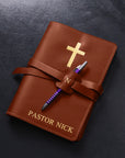 Personalized Leather Prayer Journal