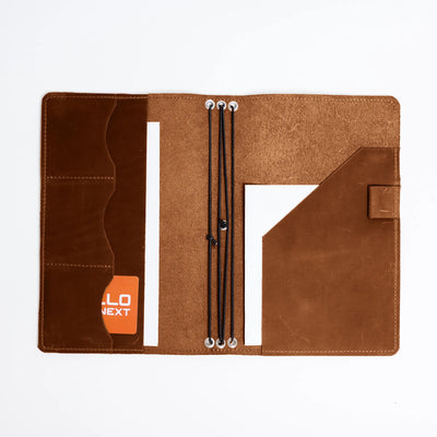 Notebook Cover Calen — Premium Personalized Handmade Leather notebook | Pikore