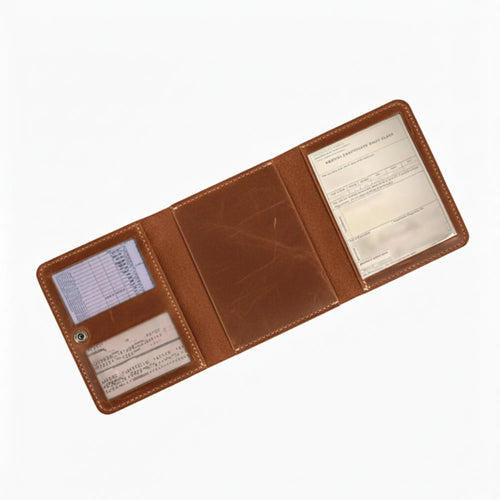 Pilot Document Holder — Premium Personalized Handmade Leather  | Pikore