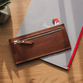 Slim Long Leather Wallet