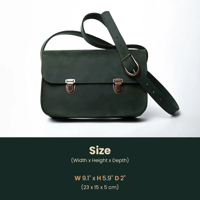 Crossbody Bag Size Banner