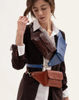 Crossbody Belt Bag Leather