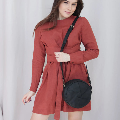 Crossbody Round Bag