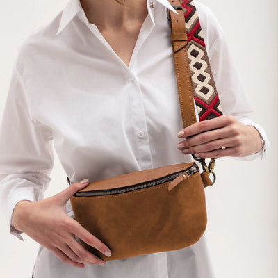 Custom Leather Bum Bag