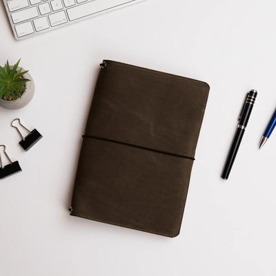 Custom Leather Notebook Cover