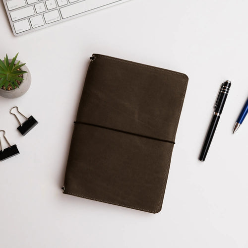 Custom Leather Notebook Cover