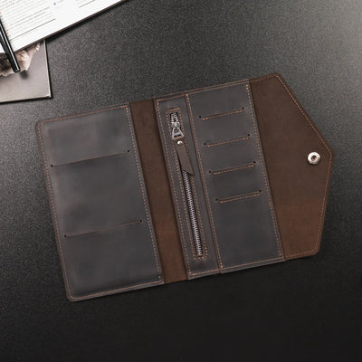 Custom Leather Passport Holder
