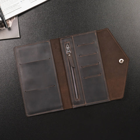 Custom Leather Passport Holder