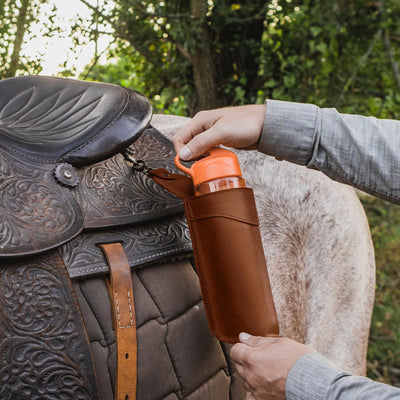 Custom Saddle Bottle Holder