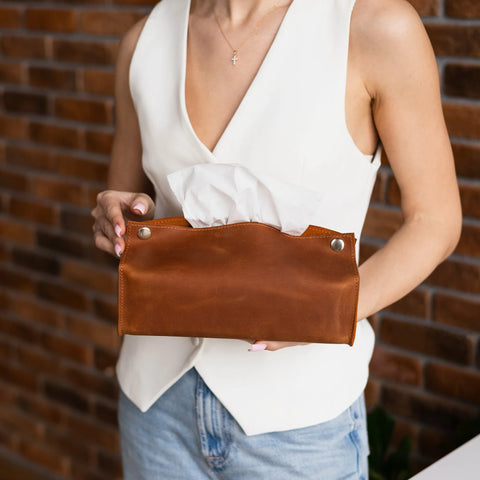 Custom Tissue Box Holder