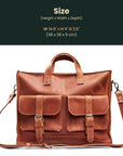 Messenger Bag — Premium Personalized Handmade Leather  | Pikore