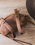 Engraved Saddle Bag