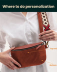 Hip Bag — Premium Personalized Handmade Leather  | Pikore