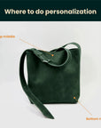 Shoulder Bag Elior — Premium Personalized Handmade Leather Bag | Pikore