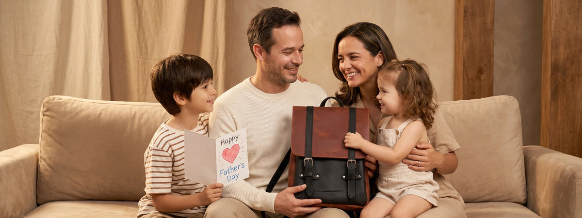 Pikore personalized leather bag gift