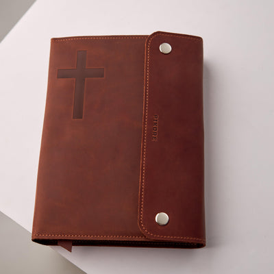 Genuine Leather Bible Cover