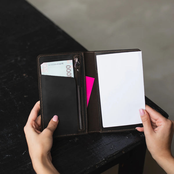 Genuine Leather Checkbook Covers