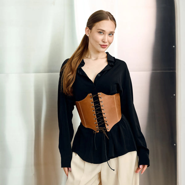 Genuine Leather Corset