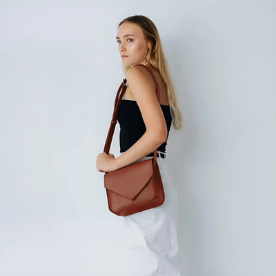 Genuine Leather Crossbody Bag