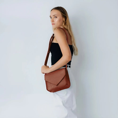 Genuine Leather Crossbody Bag