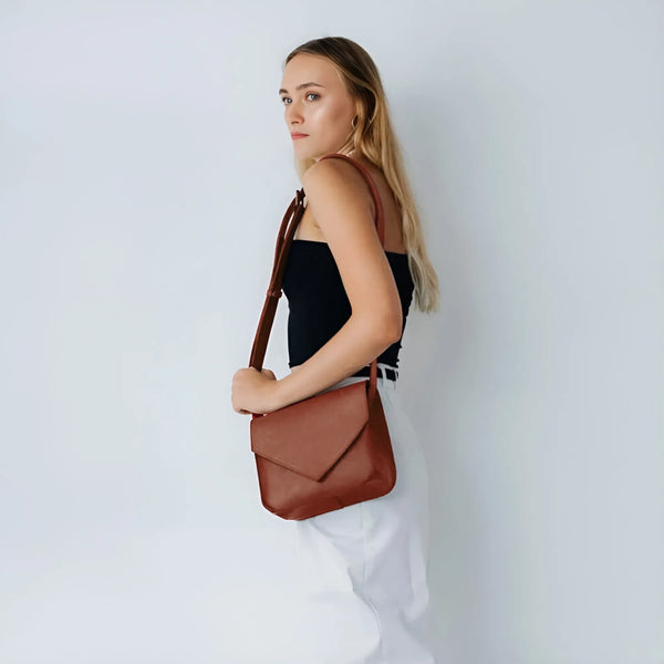 Genuine Leather Crossbody Bag