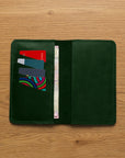 Green Checkbook Holder