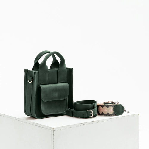 Green Crossbody Handbag