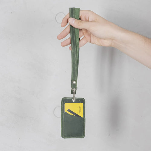 Green ID Holder