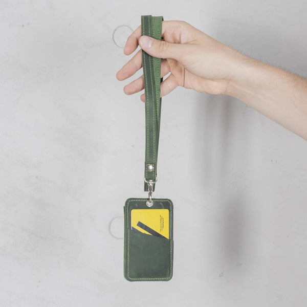 Green ID Holder