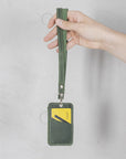 Green ID Holder