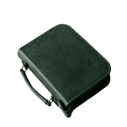 Zippered Bible Cover — Premium Personalized Handmade Leather Covers | Pikore