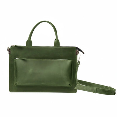 Leather Laptop Bag — Premium Personalized Handmade Leather Laptop Sleeve | Pikore