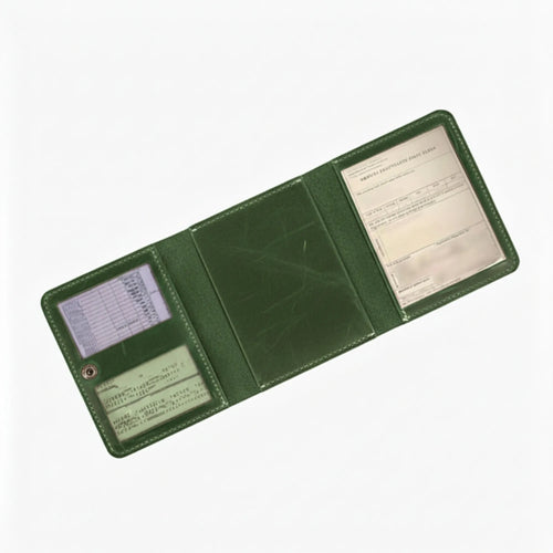 Pilot Document Holder — Premium Personalized Handmade Leather  | Pikore