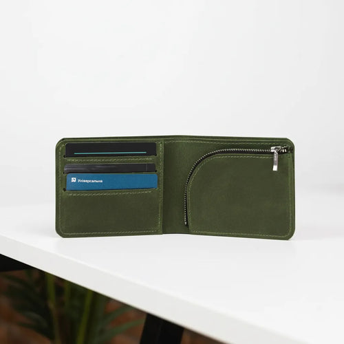 Personalized Leather Wallet — Premium Personalized Handmade Leather Wallet | Pikore