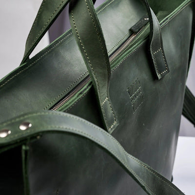 Handmade Leather Messenger Bag