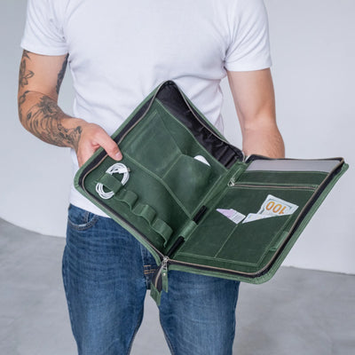 Handmade Leather Portfolio