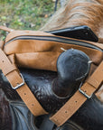 Handmade Leather Saddle Bag