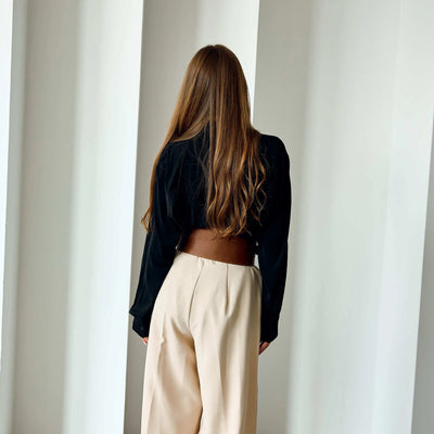 High Waist Leather Belt