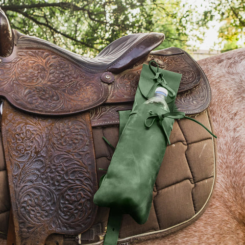 Horse Bottle Holder Green