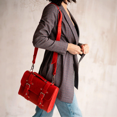 Leather Briefcase For Women - Pikore