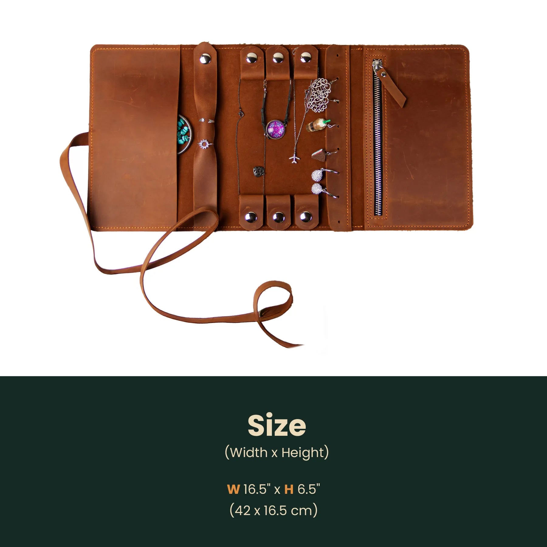 Jewelry Roll Size Banner
