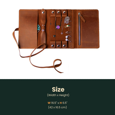 Jewelry Roll Size Banner