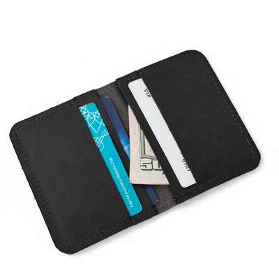 Card Holder Mono — Premium Personalized Handmade Leather Card holder | Pikore