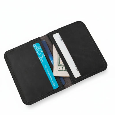 Card Holder Mono — Premium Personalized Handmade Leather Card holder | Pikore