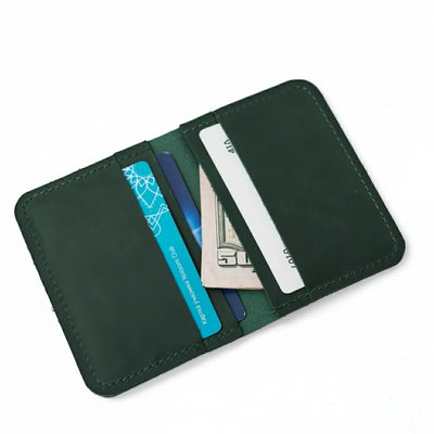 Card Holder Mono — Premium Personalized Handmade Leather Card holder | Pikore