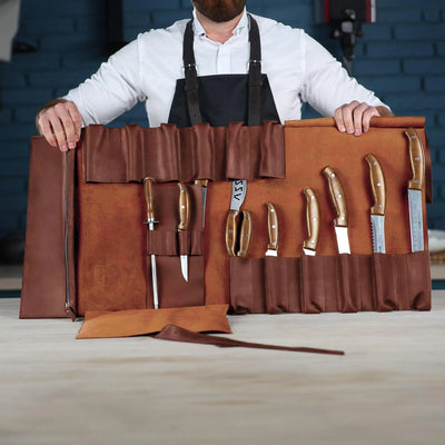 Knife Bag Cognac