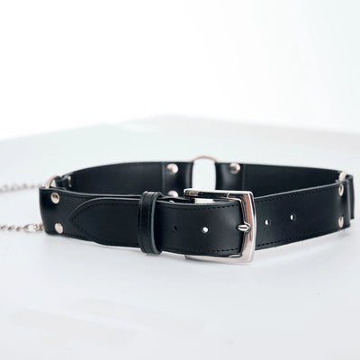 Ladies Silver Chain Belt