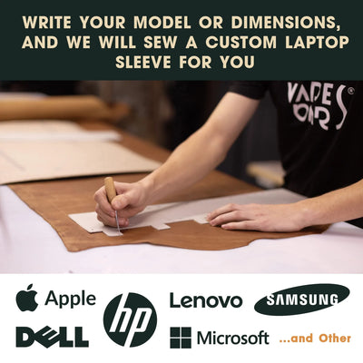 Laptop Sleeve Size Banner